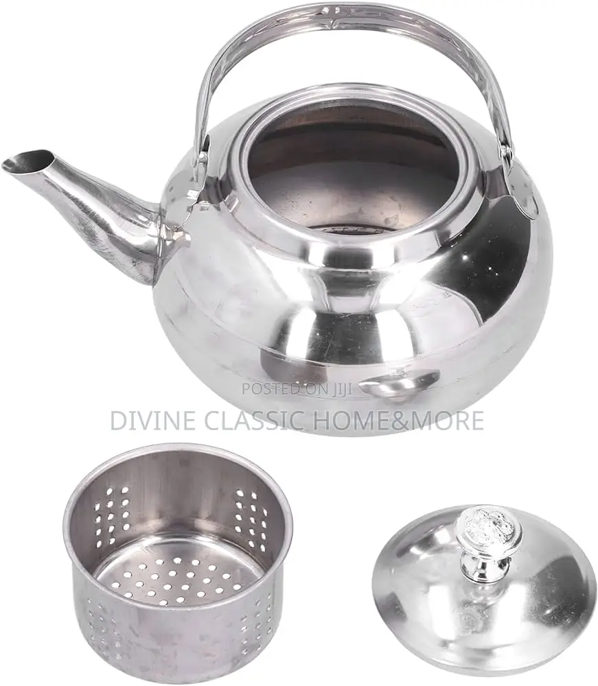 Stainless-Steel Tea/Coffee Kettle With Infuser(1.8lit)