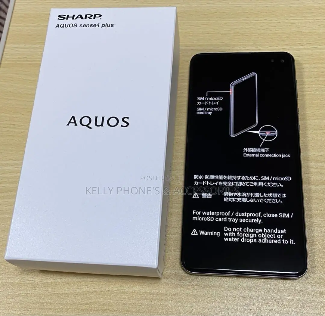 New Sharp Aquos R6 128 GB Black