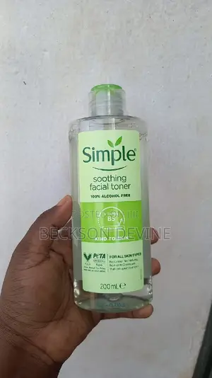 Simple Soothing Facial Toner
