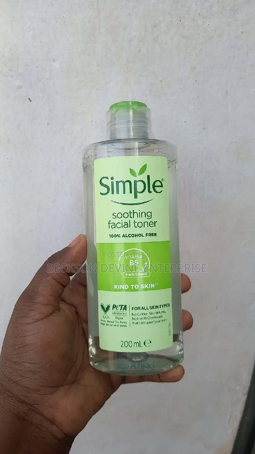 Simple Soothing Facial Toner