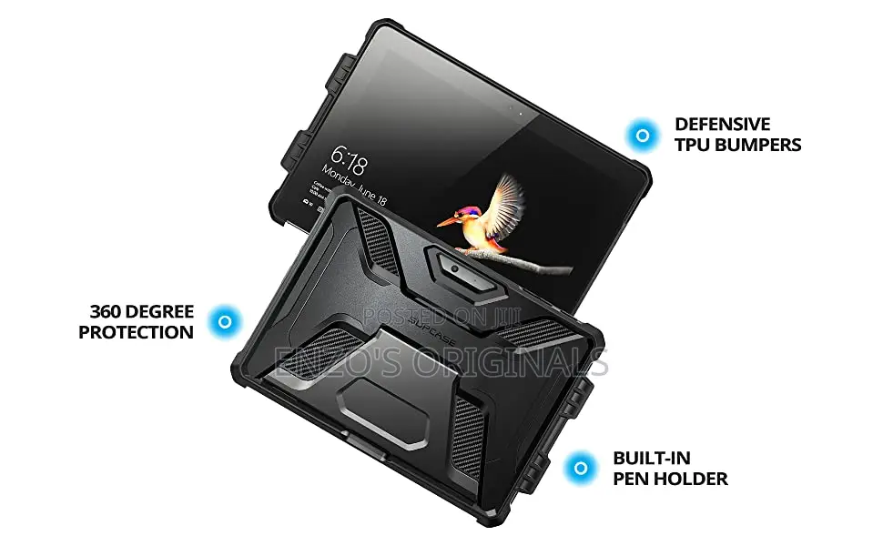 Microsoft Surface Pro 4 to 7 Rugged Protection Case Supcase
