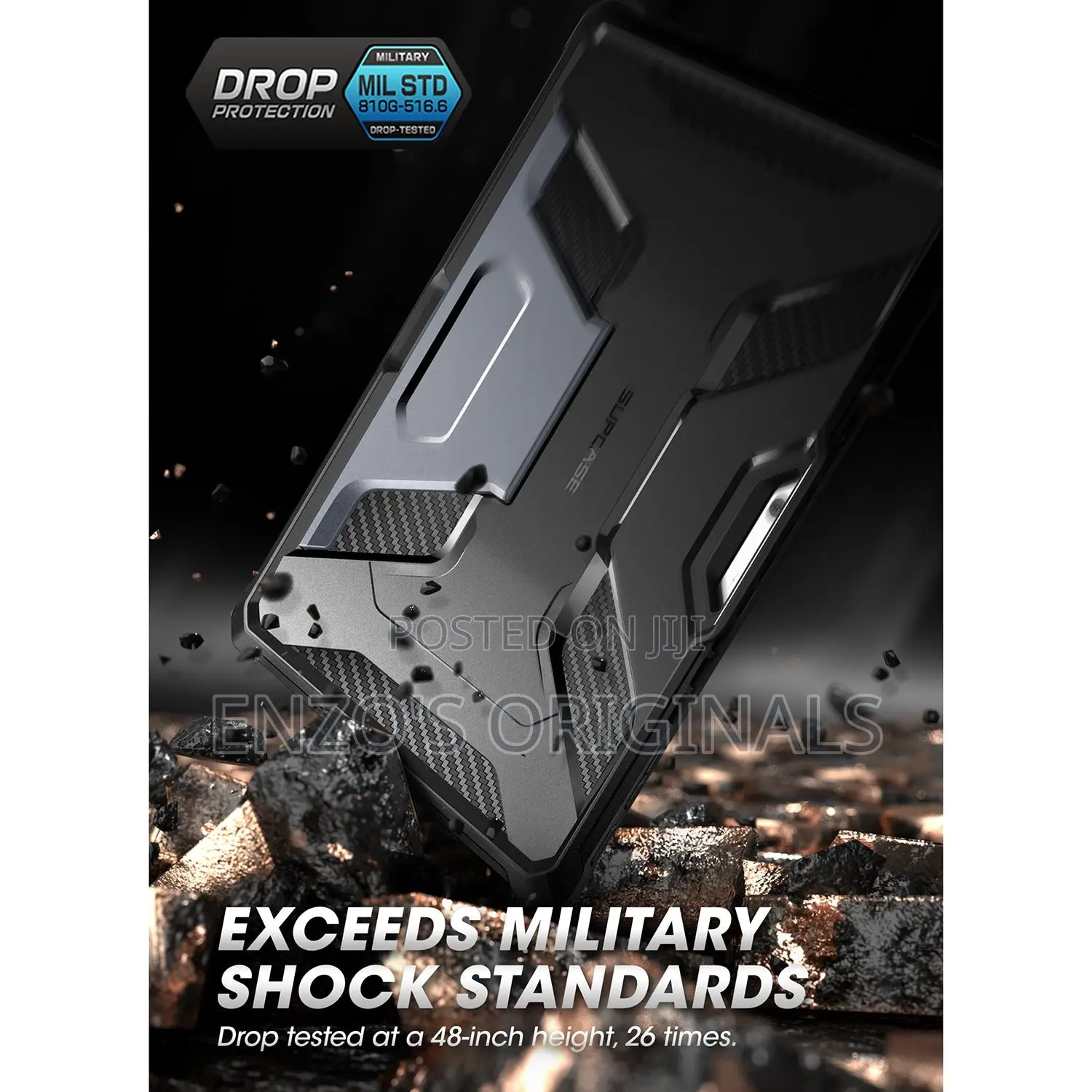Microsoft Surface Pro 4 to 7 Rugged Protection Case Supcase