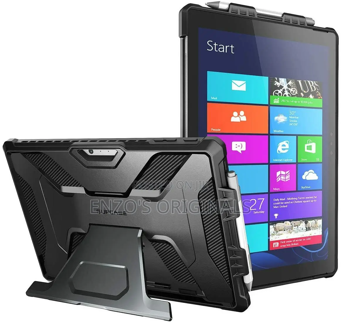 Microsoft Surface Pro 4 to 7 Rugged Protection Case Supcase
