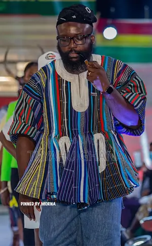 Original Handmade Ghanaian Traditional Fugu, Batakali, Smock