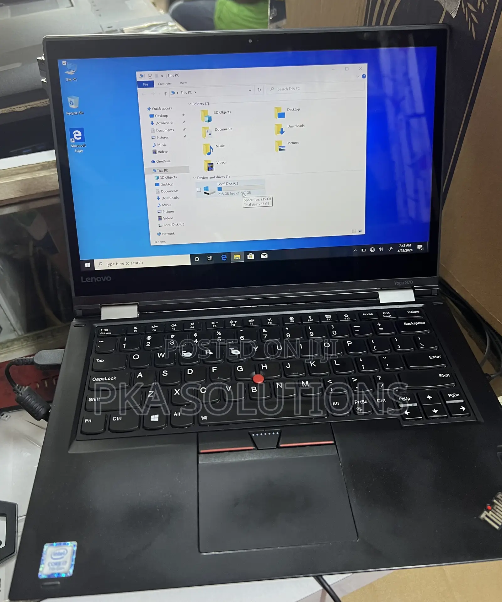 Laptop Lenovo ThinkPad Yoga 370 8GB Intel Core I7 SSD 256GB