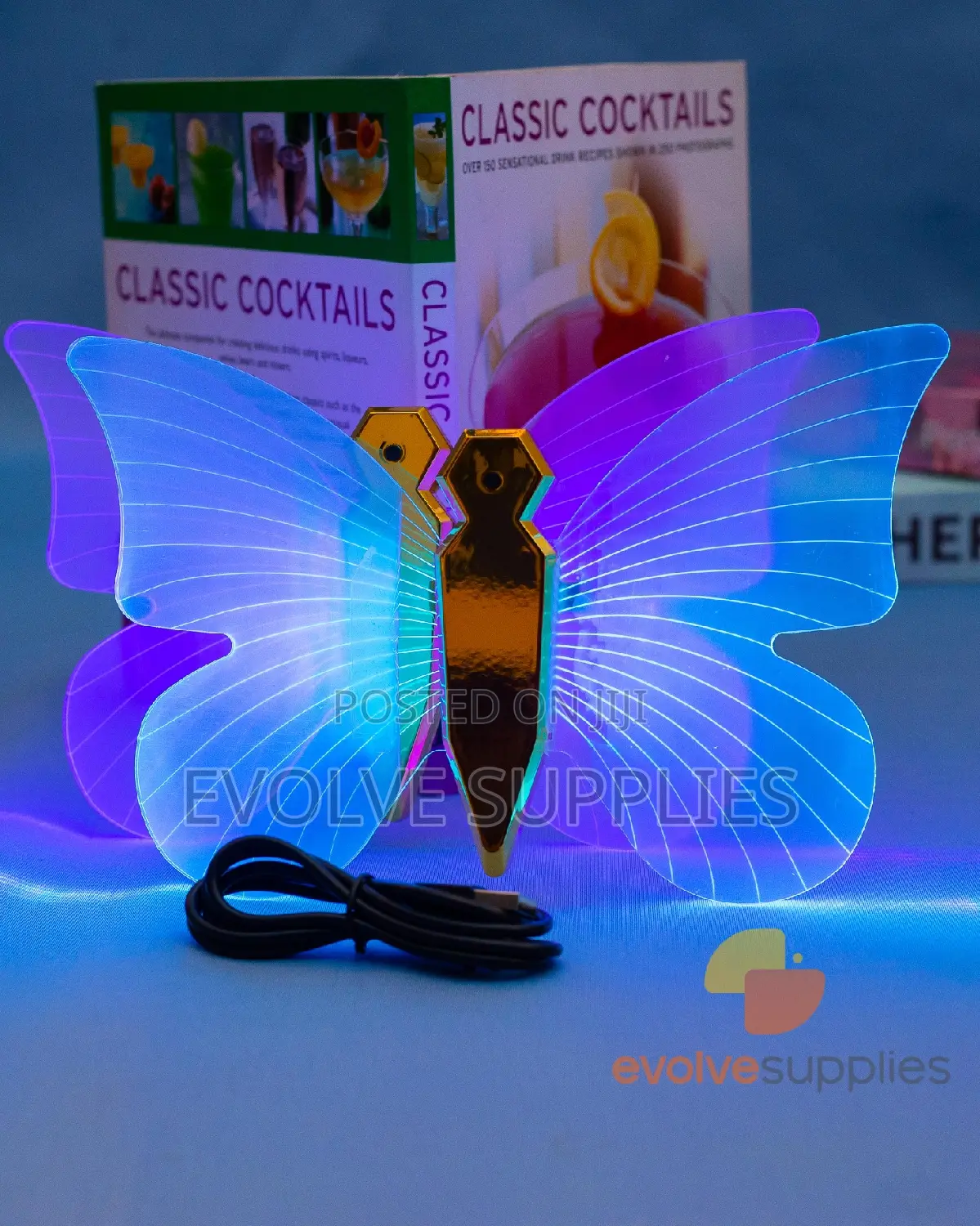 LED Butterfly Champagne Glorifier/ Sparklers/ Presenter