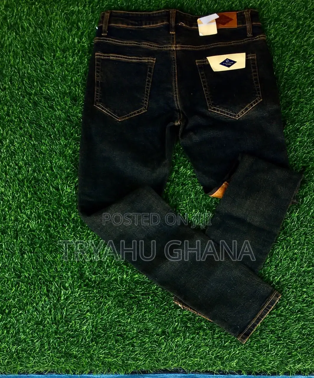 Authentic Quality Men's Denim Jeans Trousers for Sale at Tryahu