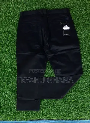 Photo - Original Quality Men's Khaki Black Chinos Trousers for Sale