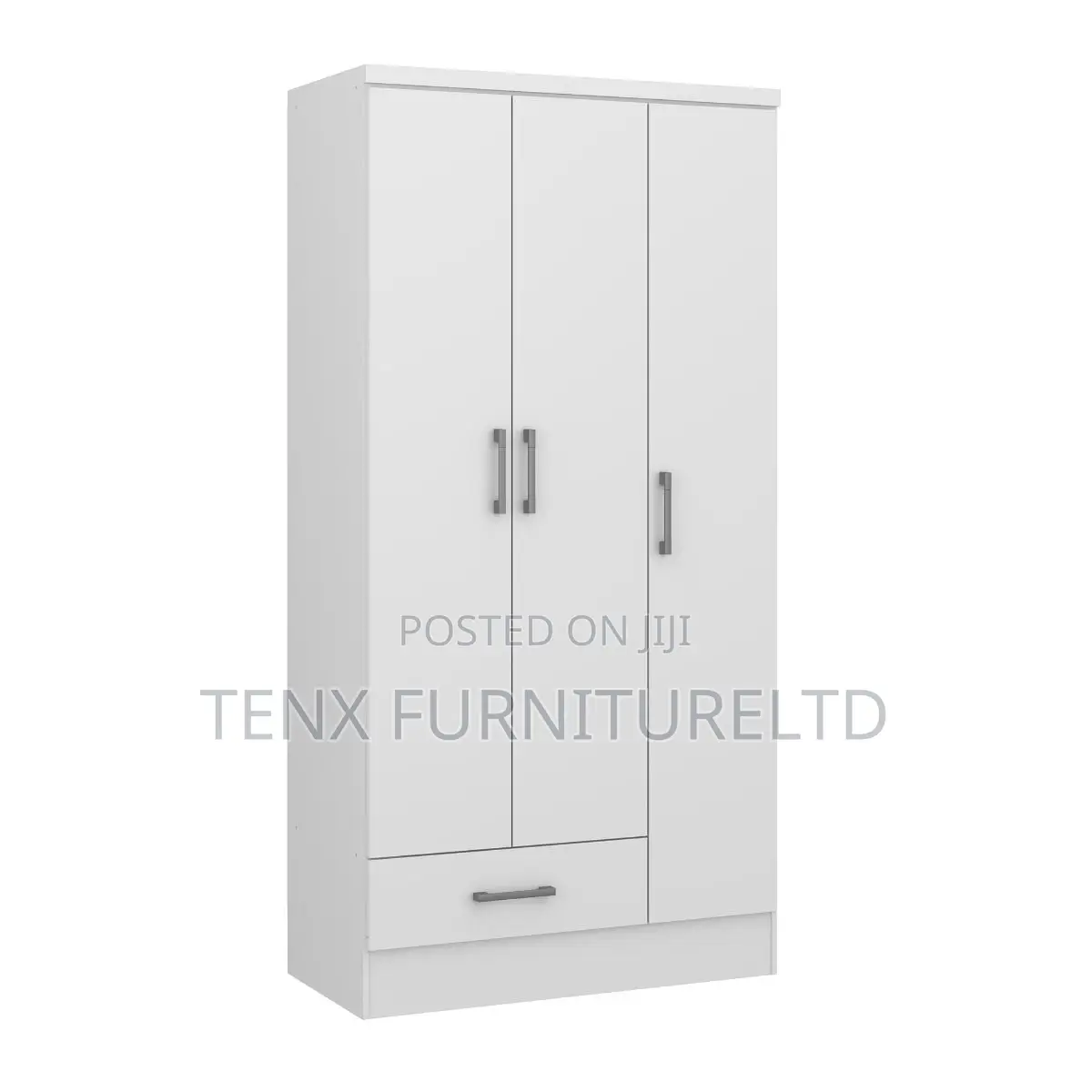 Wardrobe 3door With 3 Doors 1 Drawer