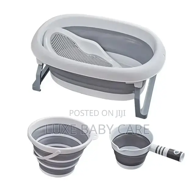 Foldable Baby Bath Set