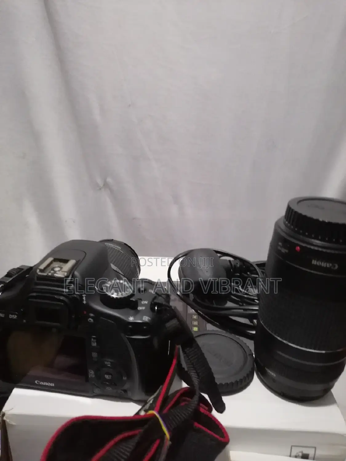 Abroad Used Canon Eos 550D, Comes in 2x Lens as in Pictures