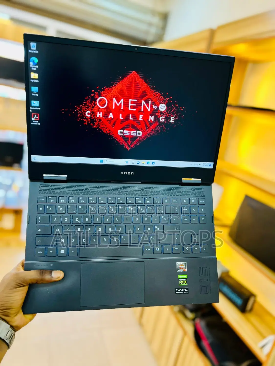 Laptop HP Omen 15 40GB AMD Ryzen 7 SSD 1T