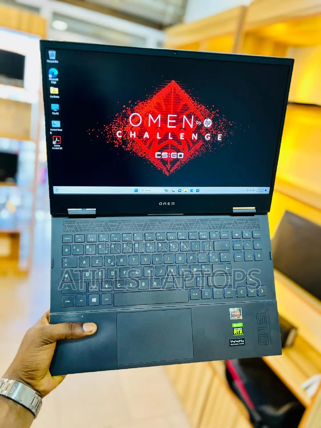 Laptop HP Omen 15 40GB AMD Ryzen 7 SSD 1T