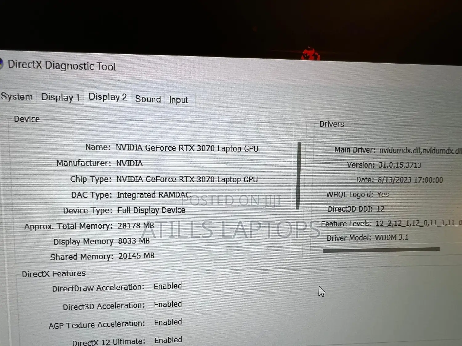 Laptop HP Omen 15 40GB AMD Ryzen 7 SSD 1T
