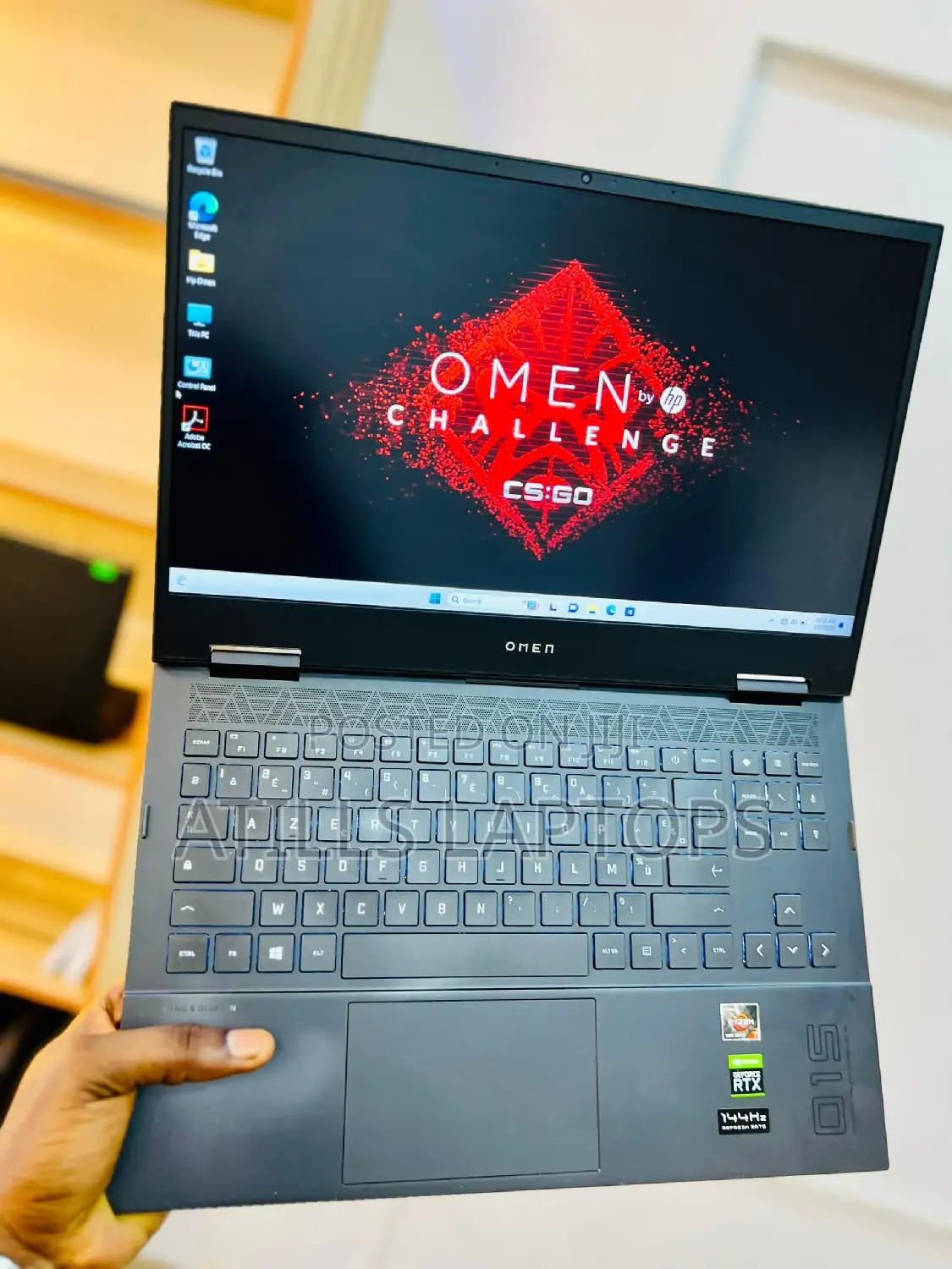 Laptop HP Omen 15 40GB AMD Ryzen 7 SSD 1T