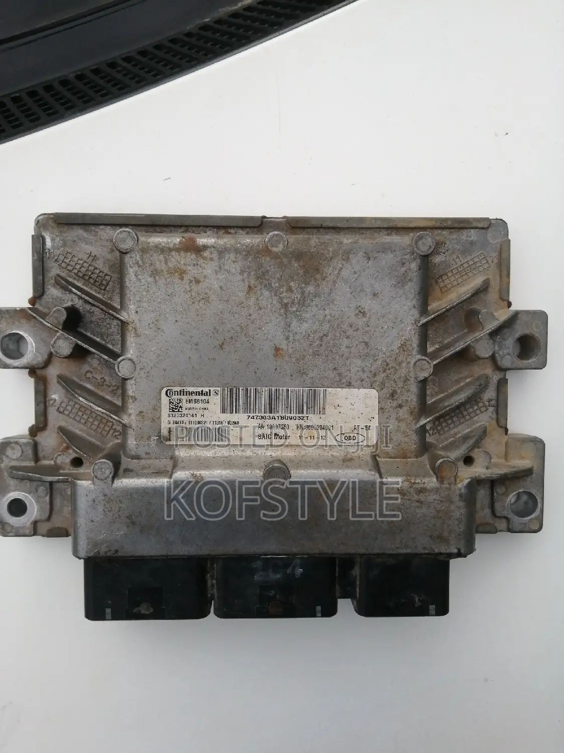 MG 6 2012 Control Board