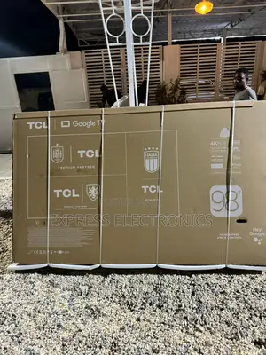 Neatly Sealed in Box TCL 98”P745 Tv 