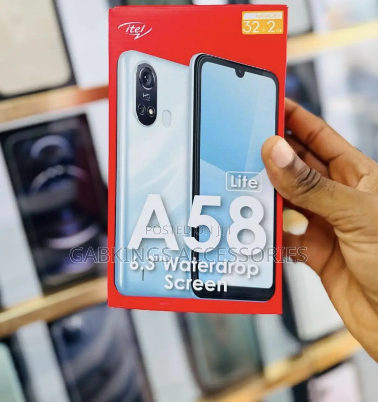 New Itel A58 Lite 32 GB Blue