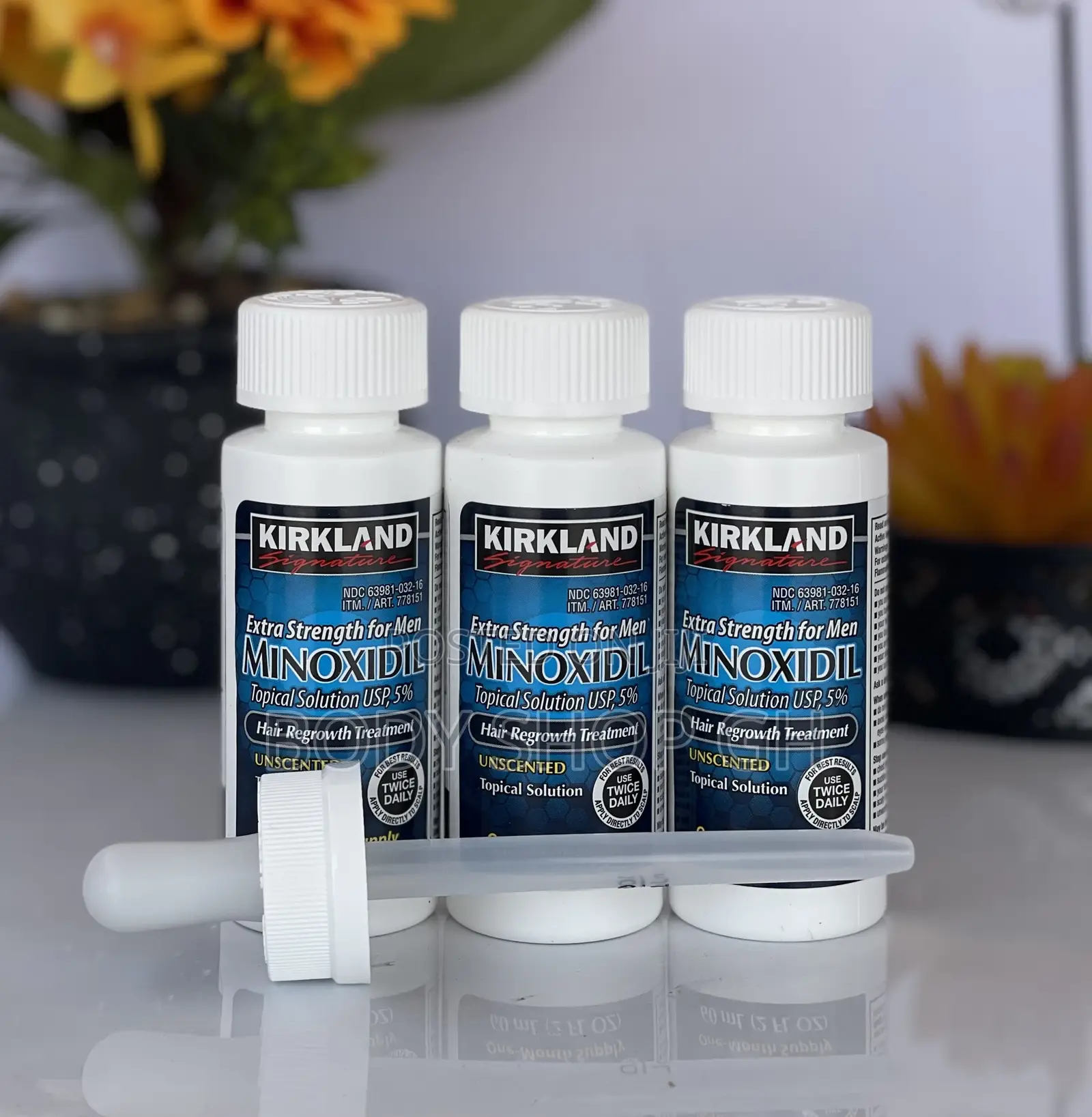 Beard and Hair Growth Oil - Original Kirkland Minoxidil 5% 