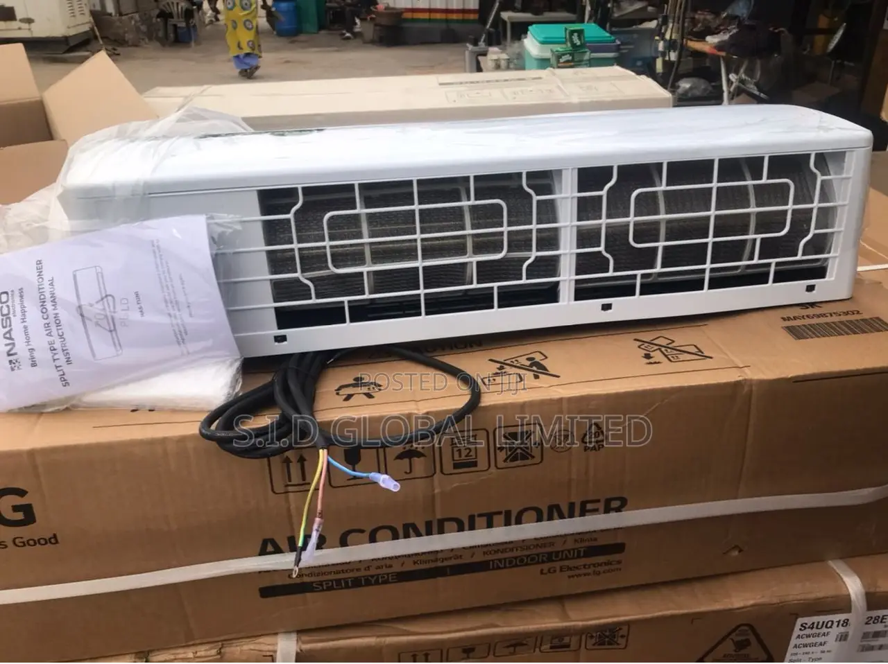 Nasco 1.5hp Split Air Conditioner R410 Gas