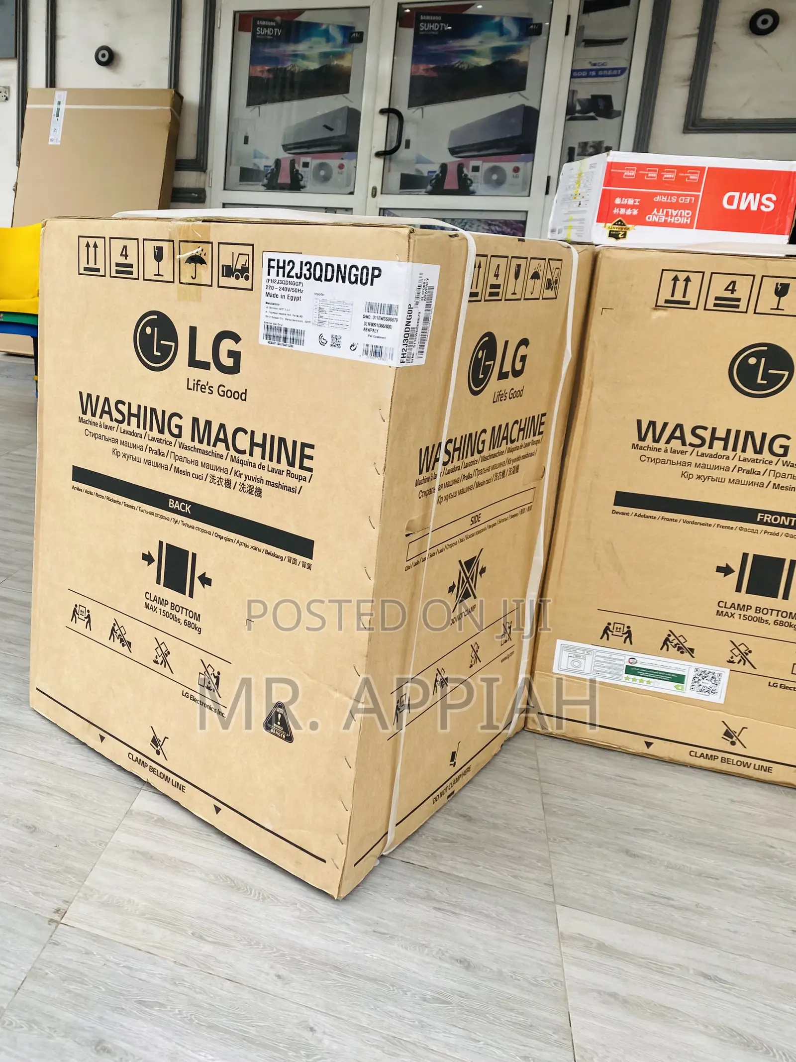 Shop Original Samsung FH2J3QDNGOPFront Load Washing Machine