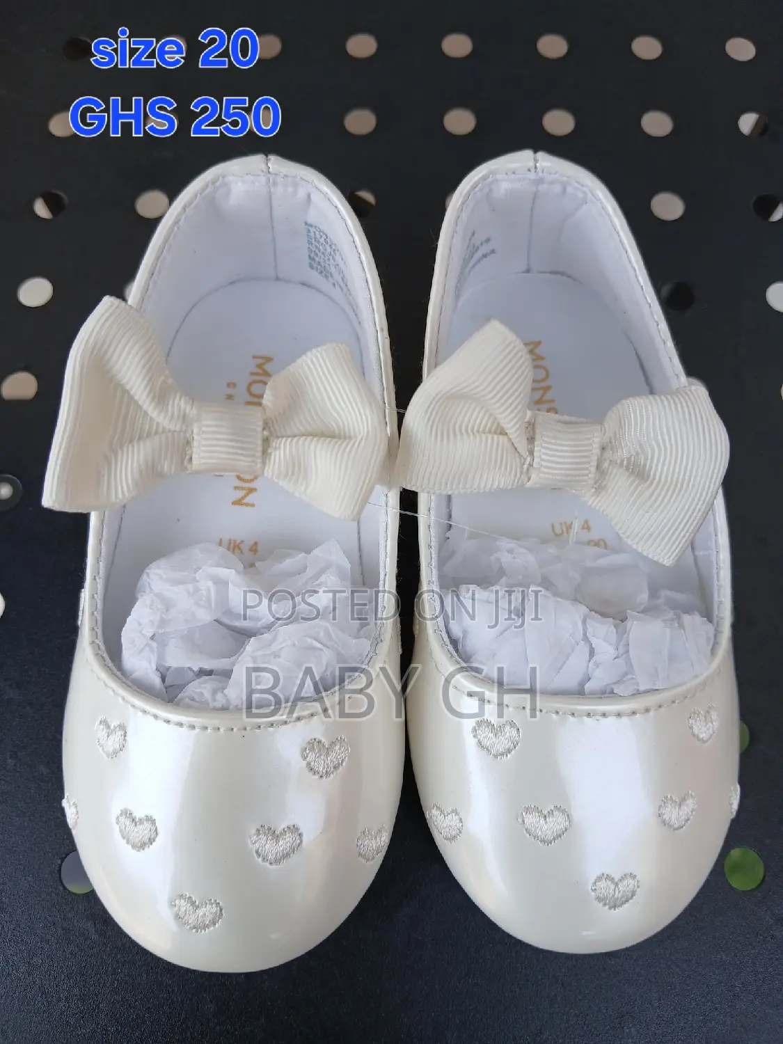 Monsoon Kids Girls White Ballet Flats