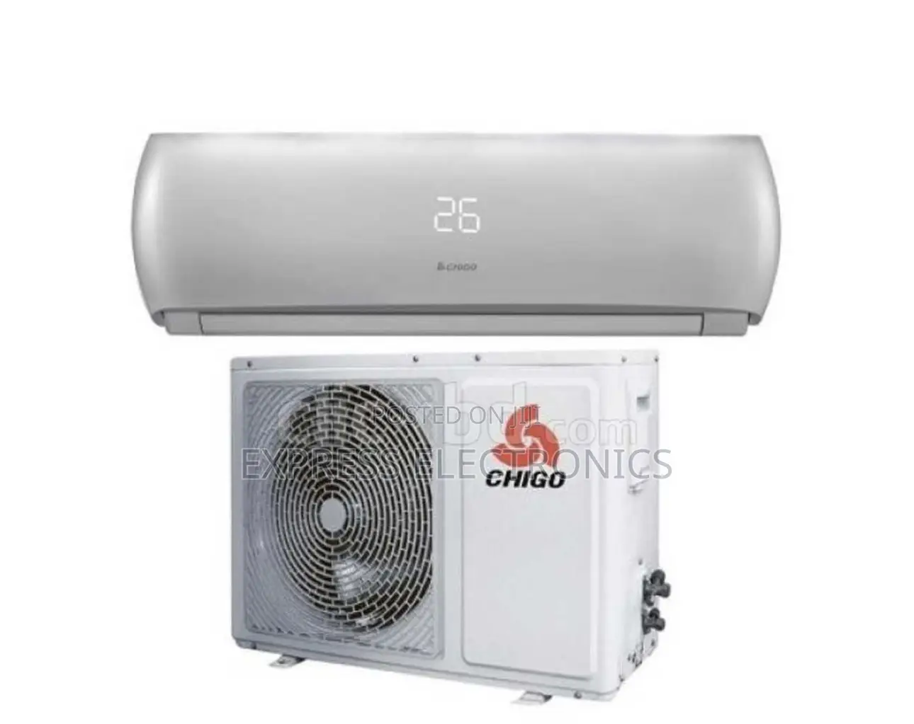 Washable Filter Sleek White Chigo 1.5hp Split