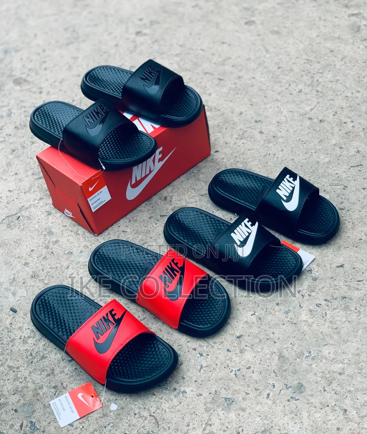Original Nike Benassi Slides in Box  Available