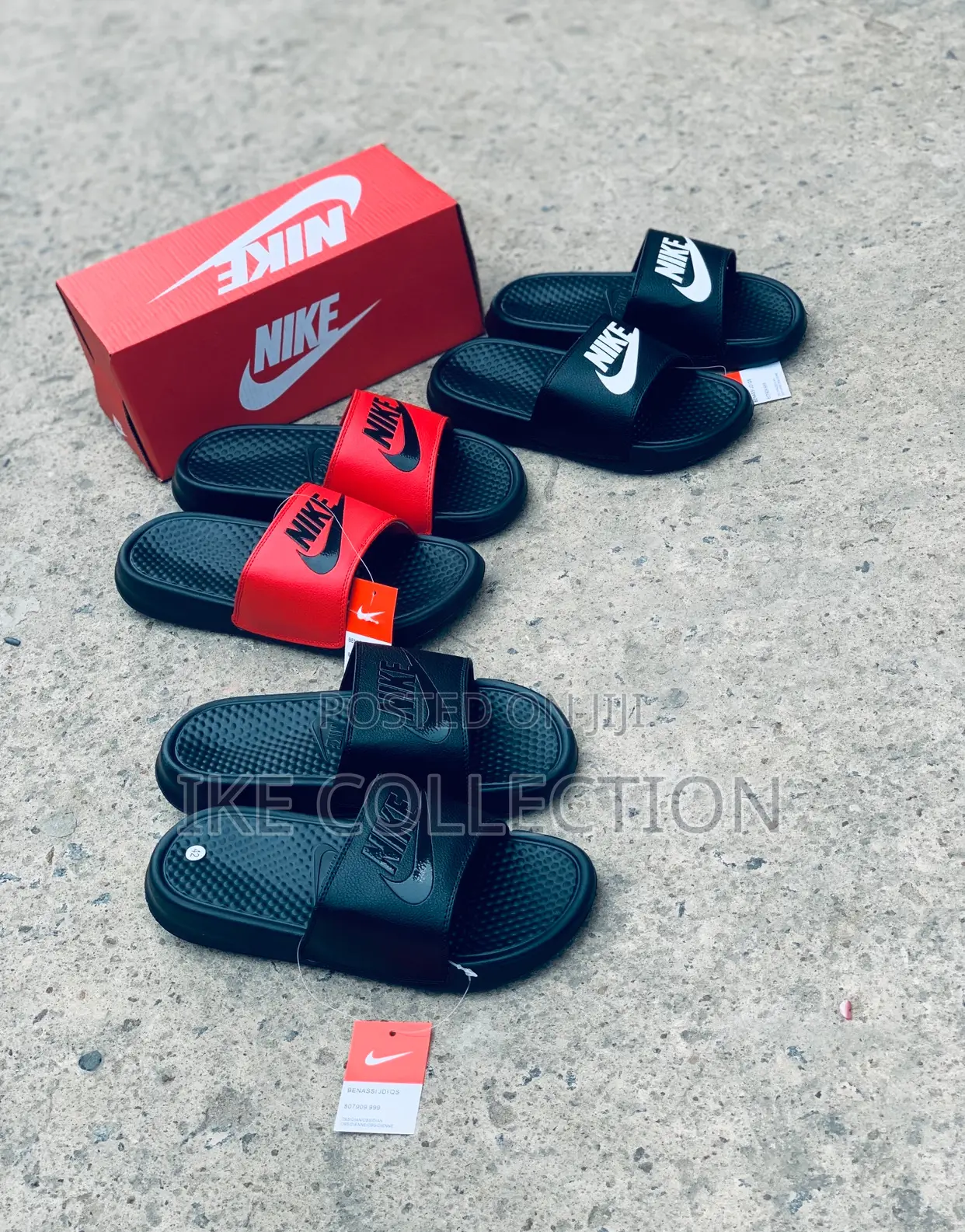 Original Nike Benassi Slides in Box  Available