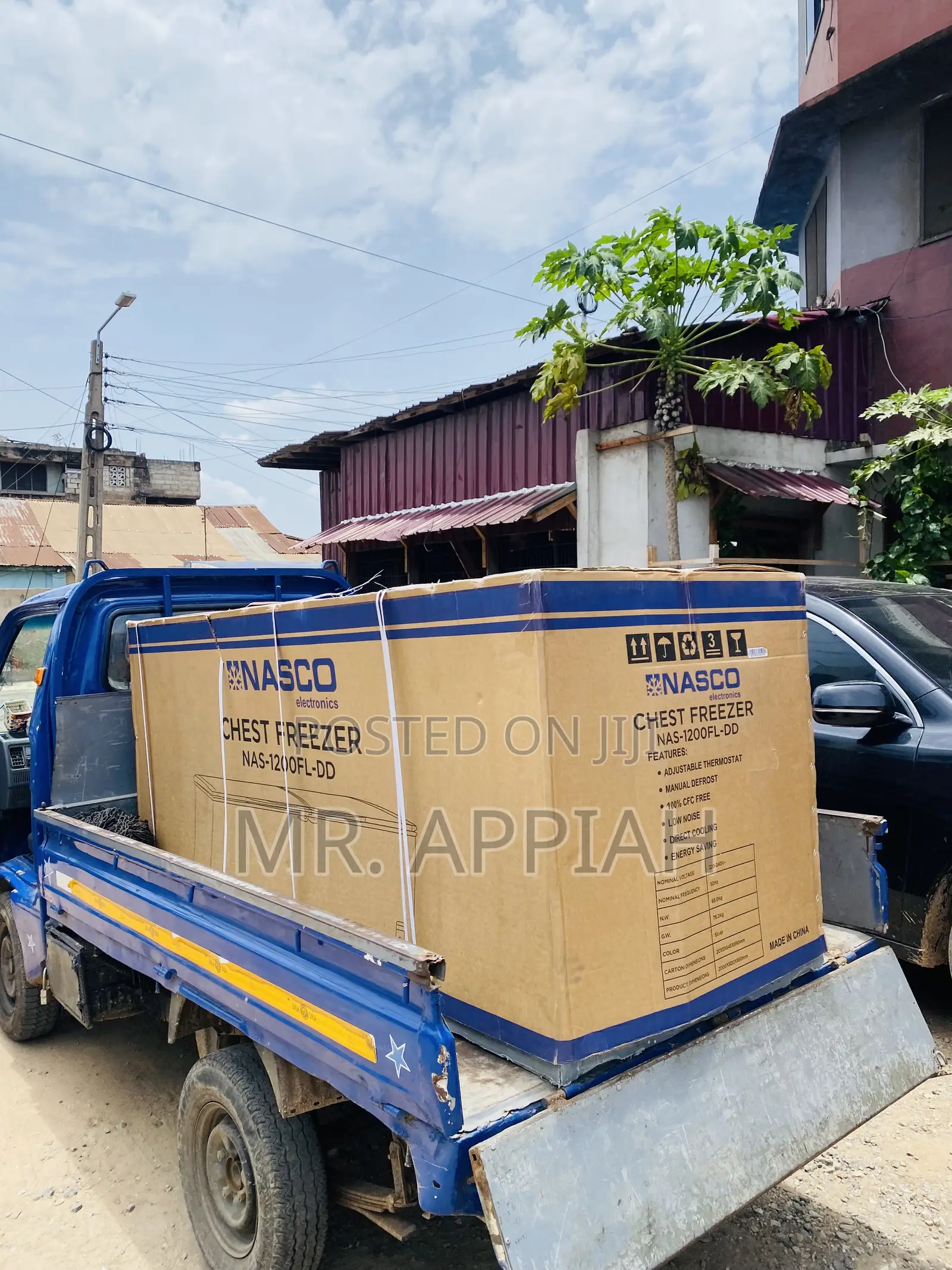 High Quality Nasco Nas-1200fl -Dd 2 Door Chest Freezer.
