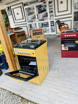 Quality Volcano Oven and Grill 4 Gas Burner(Yellow).