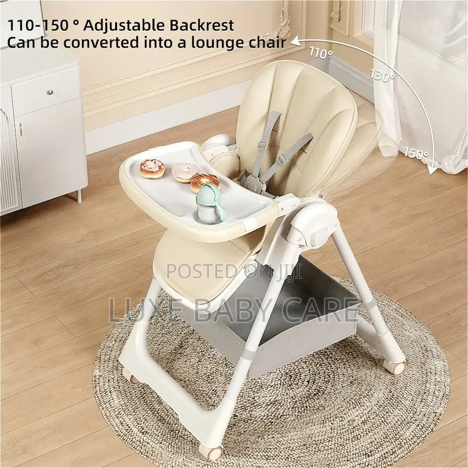 Adjustable Height High Chair for Infants