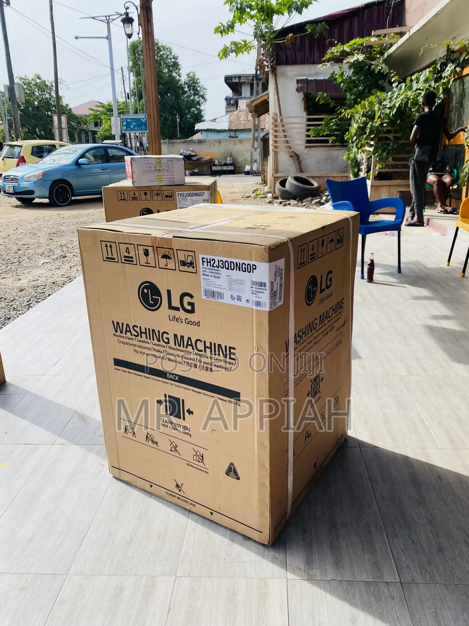 Shop LG FH2J3QDNGOP 7kg Front Load Washing Machine.