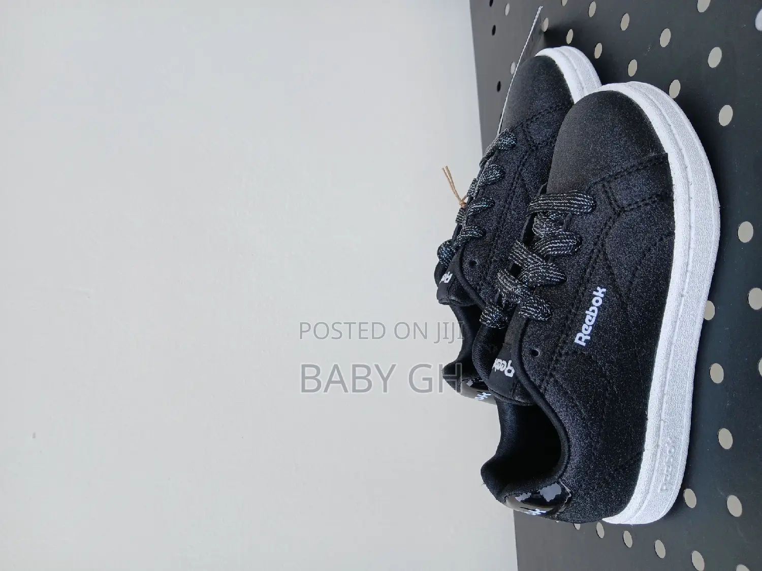 Black Reebok Glitter Girls Sneakers