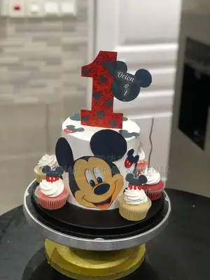 1year Is Mickey Mouse Cake