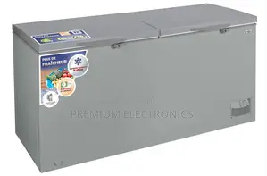 Nasco 800ltrs Double Door Chest Freezer Silver Nas-1200fl-Dd