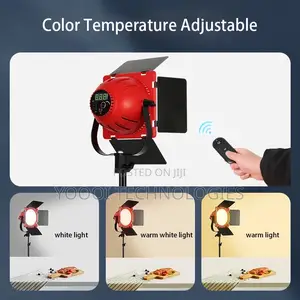 Red Head Bi-color Led Light With Stand