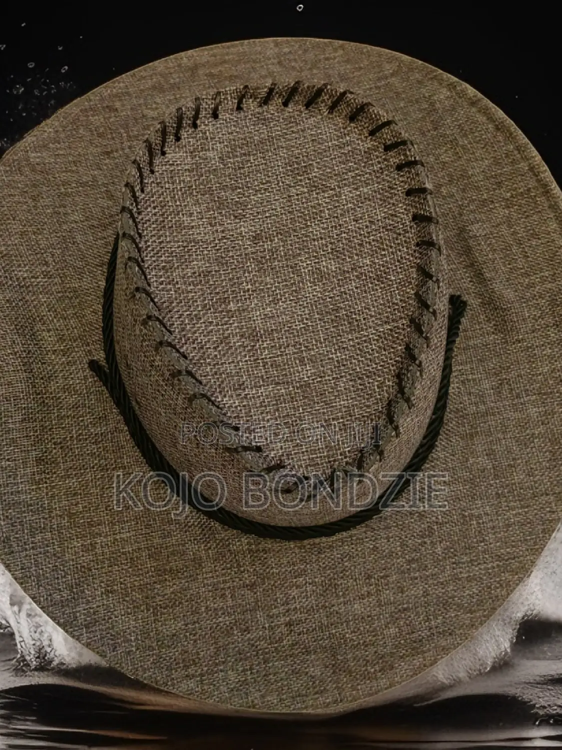 Straw Fedora Hat