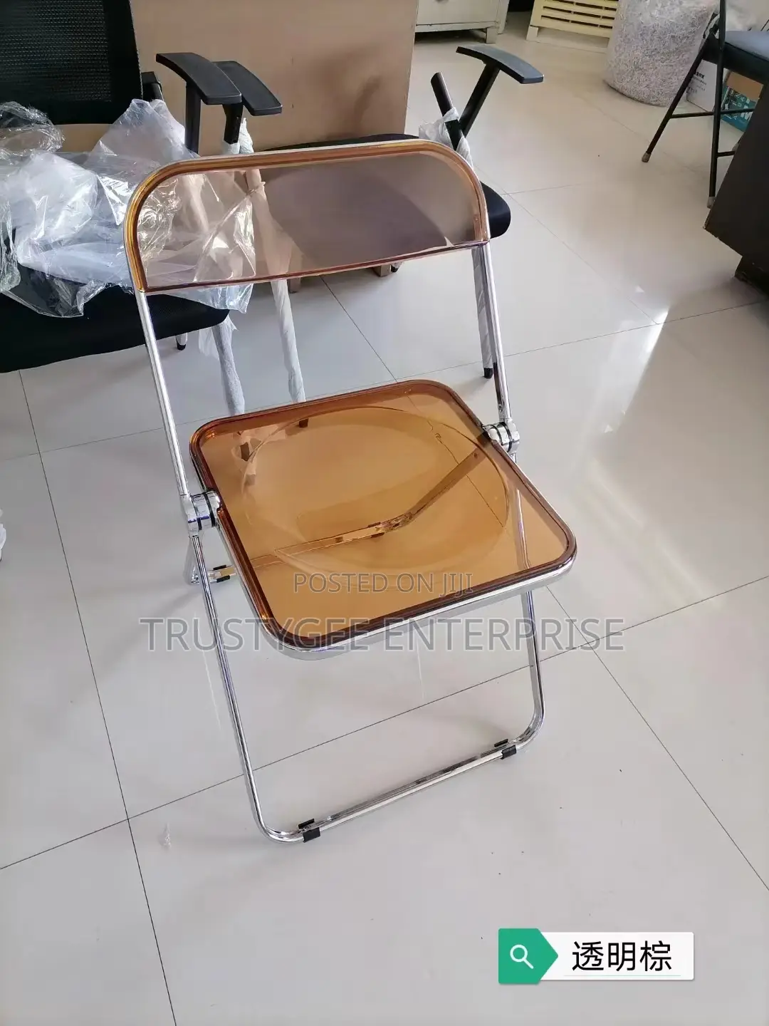 Shaft Clear Plating Chair
