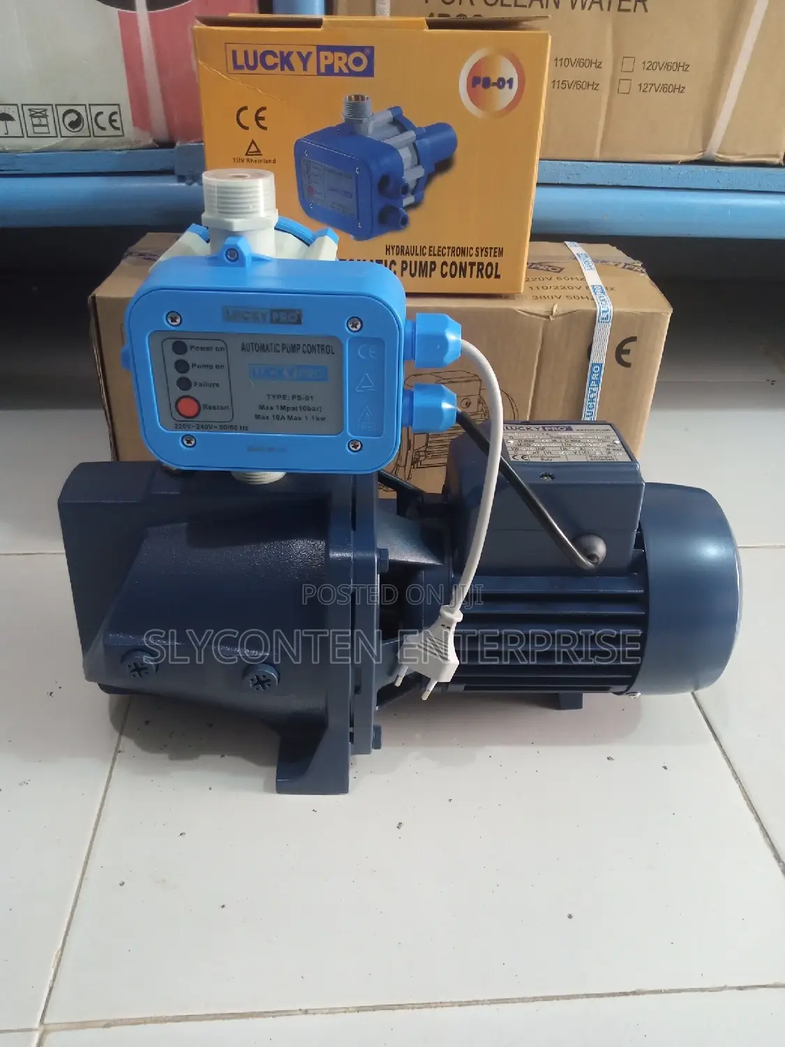 Lucky Pro 1.0hp Cast Complete Automatic Water Pump