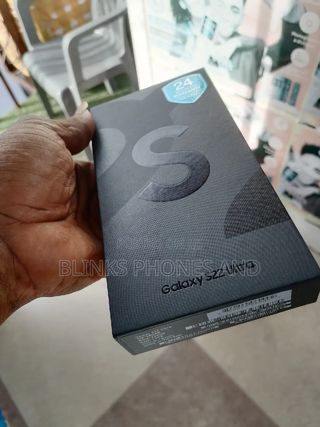 New Samsung Galaxy S22 Ultra 5G 256 GB Bronze