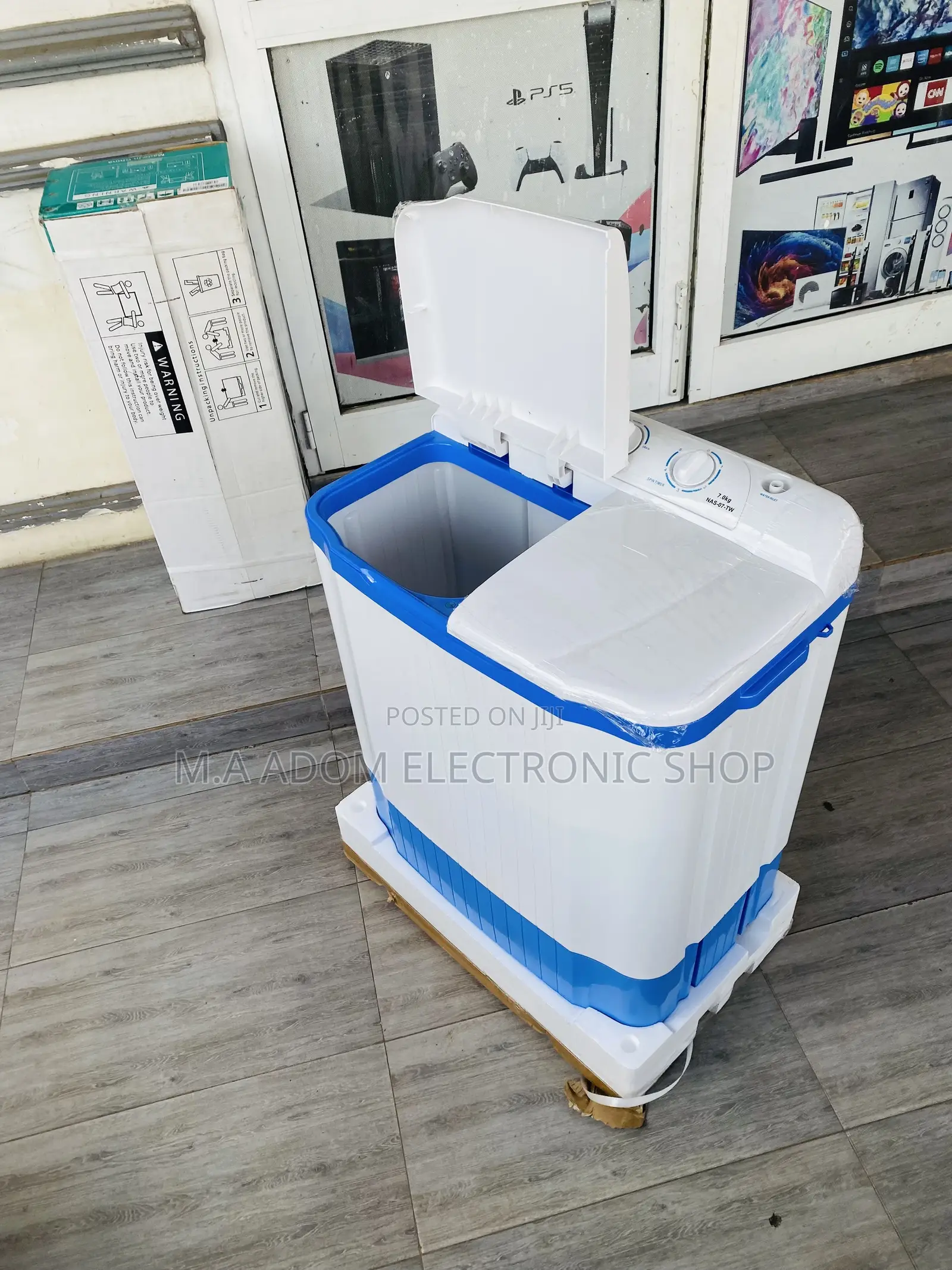 Shop Durable Nasco 7kg Top Load Electric Washing Machine 