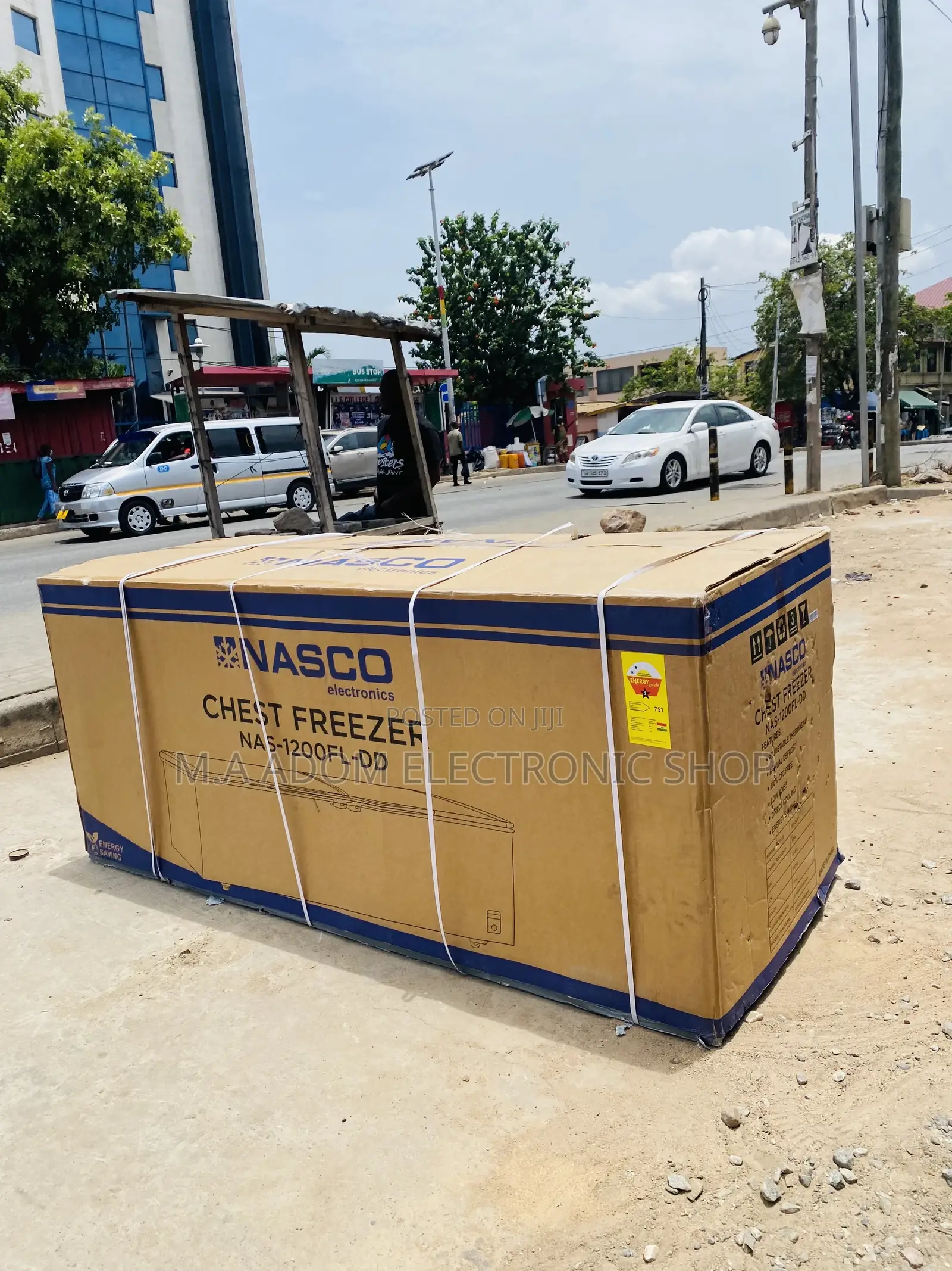 Brand New Nasco Nas-1200fl -Dd 2 Door Freezer 435 Litres