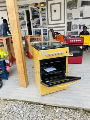 Purchase Authentic Volcano 50x50 4 Gas Burner + Oven(Yellow)
