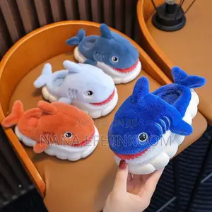 Photo - Baby Tiger Fur Sandals and Baby Shark Half Shoes.