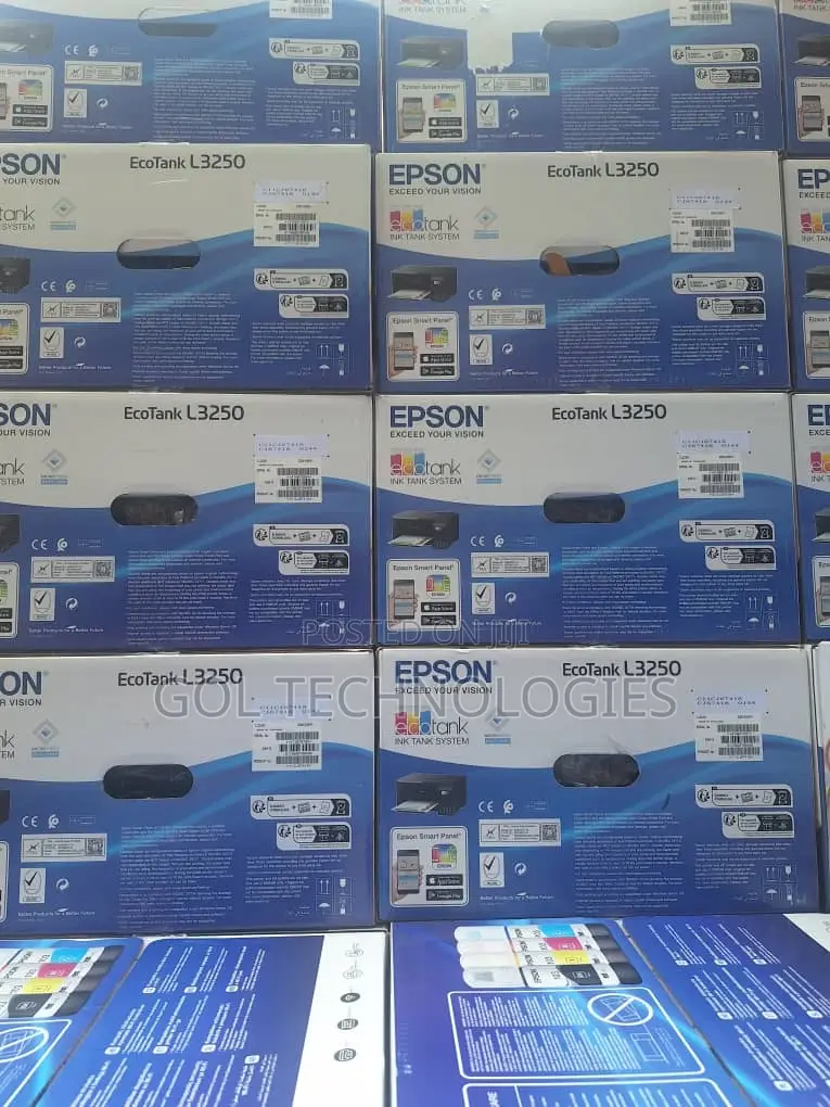 Epson Ecotank L3250 Printer With Wi-Fi and Wi-Fi Direct