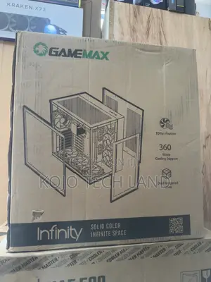 Gamemax Infinity Black Type C Gaming Computer Case
