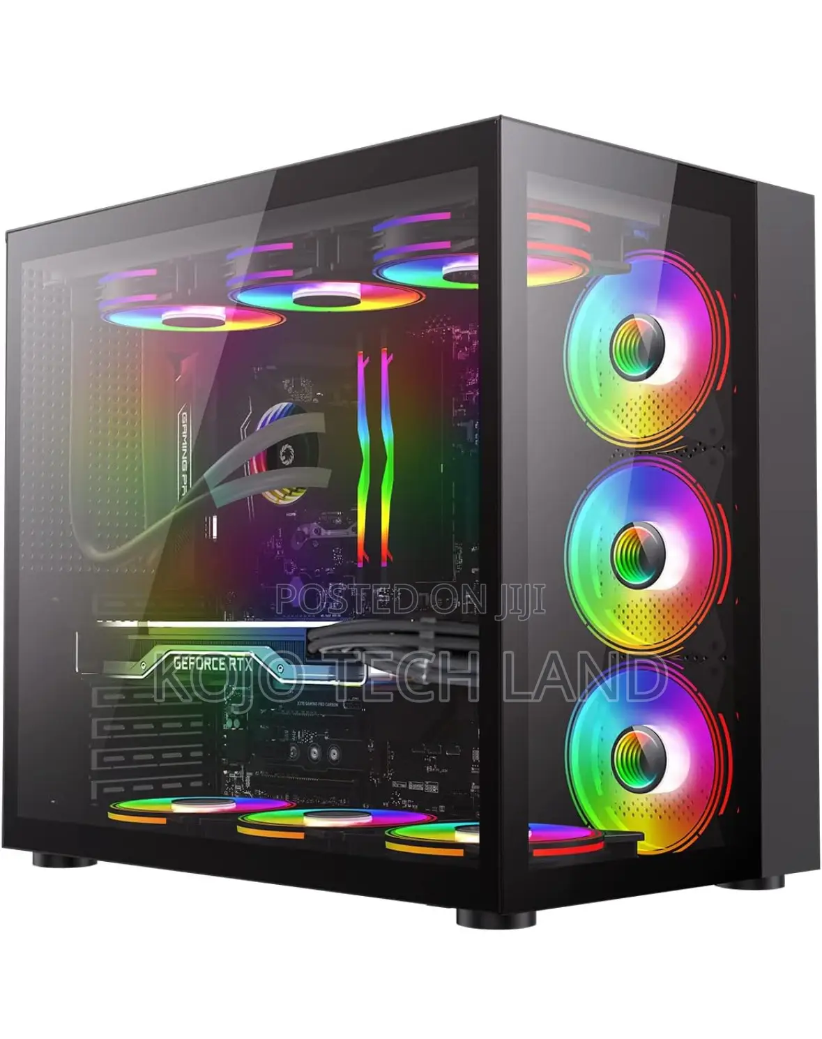 Gamemax Infinity Black Type C Gaming Computer Case
