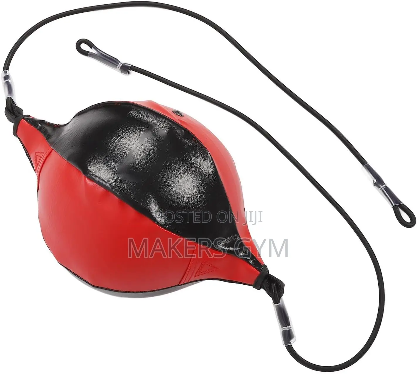 Double End Boxing Bag – PU-Leder Boxball Mit Verstellbaren Bungee-Kordeln – Inkl. Pumpe & Tragetasche – Für Reflex- Und Koordinationstraining