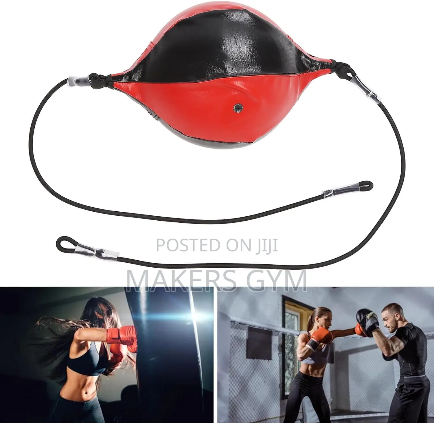 Shaped Boxing Speed Bag, Double End Boxing Ball Punching Bag